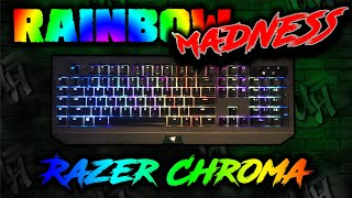 Rainbow Madness Keyboard Lighting Design  Razer Synapse 3 [upl. by Eak]