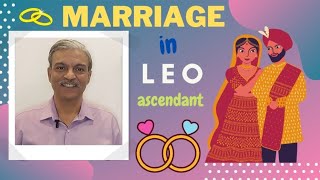 Marriage in LEO Ascendant in astrology  With astrology Remedies Upay and precautions [upl. by Herwin947]