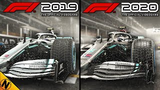 F1 2020 vs F1 2019  Direct Comparison [upl. by Estas245]