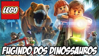 Lego Jurassic World  DINOSSAUROS TENTARAM ME COMER [upl. by Francoise]