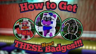 How to Get 3 NEW Badges  Fazbears Relighted RP  Roblox [upl. by Sigismund]