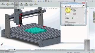 Real Time Simulation With Solidworks and Labview [upl. by Nnylrefinnej368]