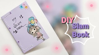 HOW to Make Slam Book For School  Slam Book Diy  School Slam Book  Diy Autograph Book  8 [upl. by Nodnalb]