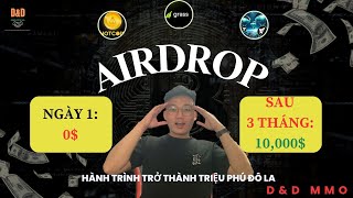 Bí Quyết Săn Airdrop Cách Kiếm Tiền Từ Crypto Với Chi Phí Thấp 0Đ DampDMMO [upl. by Ydnor748]