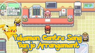 Pokemon Centre Theme  Banjo Cover [upl. by Ecinuahs]