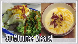 4 Quick amp Easy Weeknight Dinner Ideas [upl. by Otrebogad]