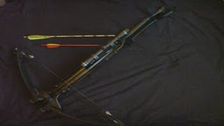 Shooting My Barnett Commando 2 Crossbow [upl. by Akiwak87]