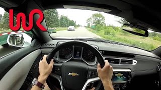 2014 Chevrolet Camaro SS Convertible Spring Edition  WR TV POV Test Drive [upl. by Imar]