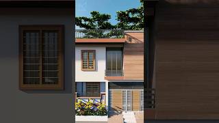 Shope 3 BHK front elevation design shop shop front elevation design elevations houseentrance [upl. by Dolan830]