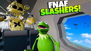 FNAF is on My Airplane in Garrys Mod Slashers [upl. by Radman]