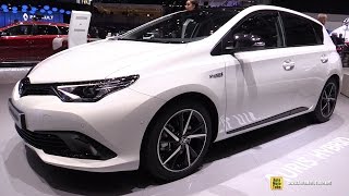 2017 Toyota Auris Hybrid  Exterior and Interior Walkaround  2017 Geneva Motor Show [upl. by Aivatco]