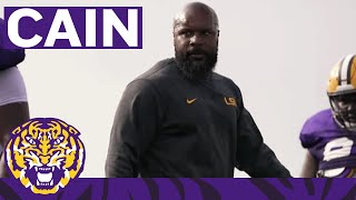 Meet LSU Defensive Line Coach Jamar Cain [upl. by Narrat284]