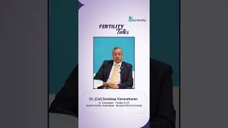 Fertility Talks  Dr Col Sandeep Karunakaran  Apollo Fertility [upl. by Goth]