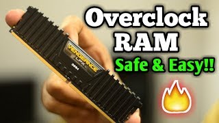 How to Overclock RAM Safe amp Easy Hindi [upl. by Rashida]