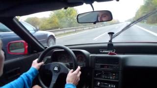 honda crx ed9 vs bmw e46 330d [upl. by Ymirej]