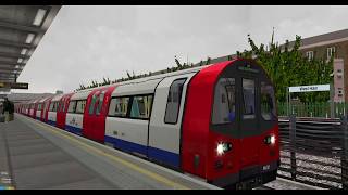 openBVE Jubilee Line Stratford to West Ham [upl. by Hoye671]