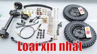 Hàng loại 1 bộ chế xe ba bánh tốt hiện nay trọng tải 600  800kg  COMBO SỐ 3 [upl. by Aliahkim]