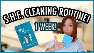 Trying The SIDETRACKED HOME EXECUTIVES CLEANING ROUTINE For A Week [upl. by Ashraf311]