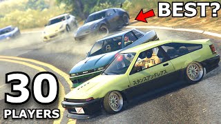 Drift Takeover In A Full Lobby  GTA Online [upl. by Farika551]