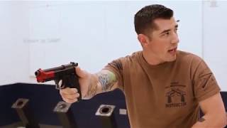 Navy Bootcamp Simulated SmallArms Training [upl. by Cogen]