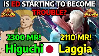 👑 STREET FIGHTER 6 ➥ Higuchi ひぐち GUILE ガイル VS Laggia ED エド LEGEND RANKS 👑 [upl. by Stimson]