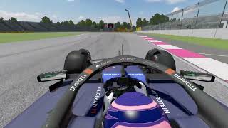 Alex Albon Onboard  Mexico  116358  Assetto Corsa [upl. by Gombach]