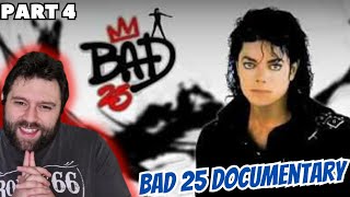 Michael Jackson Bad 25 Documentary PART 4  REACTION [upl. by Hayarahs]