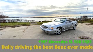 1997 Mercedes SL500 R129 Daily driving the best Benz ever made [upl. by Nnaillek51]