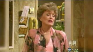 Nine News June 4th  The Death Of Rue McClanahan [upl. by Aara]