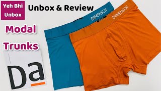 DaMENSCH Trunks Unbox and Review Modal  Deo Soft [upl. by Laius]