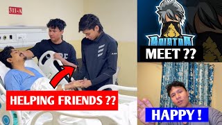 Tonde Gamer and Ug Ayush Is very Helping Friends 🥰 Raistar Meet Gyan Bhai 😮 Tonde Gamer Is Happy [upl. by Lainey]