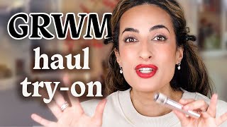 GRWM  Lets try on my latest makeup haul 💄✨ [upl. by Oina478]