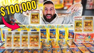 Expensive Pokemon Cards Collection 100000 OF CHARIZARD My Most RARE Valuable 1st Edition Cards [upl. by Esir]