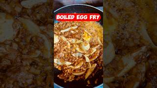 Boiled Egg Fry  Egg Curry  Egg Recipes  Boiled Eggs  Egg Fry Curry  shorts ytshorts [upl. by Attenyw]