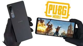 Sony Xperia 1 IV 120 FPS Display PUBG Mobile Gameplay Test Max Settings [upl. by Nohtanhoj]