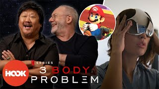 Benedict Wong amp Liam Cunningham On Video Games amp 3 Body Problem  TheHookOfficial [upl. by Kenimod643]