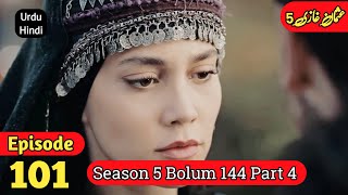 kurulus Osman Season 5 Episode 101  bolum 144 part 4  overview [upl. by Arahset]