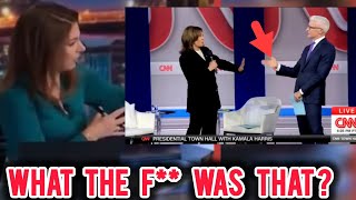 Kamala Fall Apart after CNN Anderson Cooper Cuts off Mic after NOTICING This [upl. by Anikal]