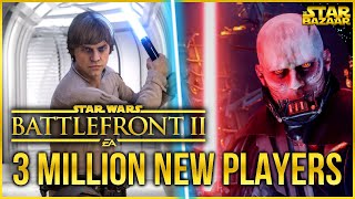 Battlefront 2 Has 3 MILLION New Players EA Made A Mistake  Battlefront Update [upl. by Pretrice510]