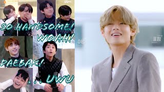 ILand Contestants Reactions to BTS V [upl. by Stilla]