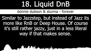 26 Subgenres of Drum n Bass with examples [upl. by Gayn86]