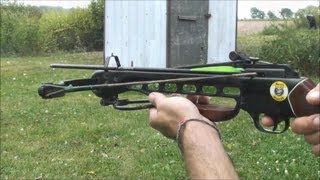 Barnett Wildcat II Crossbow Slo  Mo [upl. by Etnod]