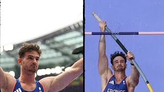 Paris 2024 French Pole Vaulters Manhood Mishap Delights Olympic Fans [upl. by Eilla]