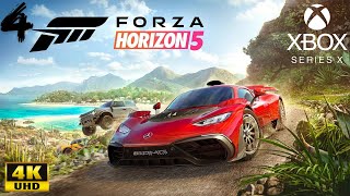 Forza Horizon 5 XBOX SERIES X Прохождение 4 4K [upl. by Lesly]