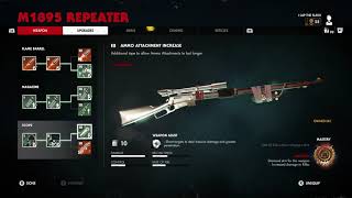 Zombie Army 4 M1895 Repeater  Get 80 Double Kill Challenge  Video Noted 1st Line of Description [upl. by Ahsirek]