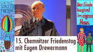 Chemnitzer Friedenstag 2018 mit Eugen Drewermann [upl. by Josephson119]