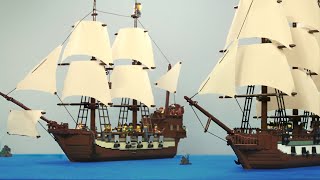 Lego Pirate Sea Battle 5 [upl. by Nonez]