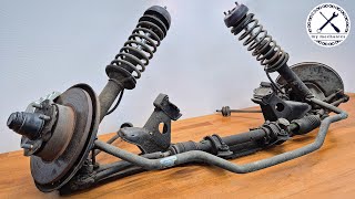 1973 Front Axle Restoration  Datsun 240Z Part 6 [upl. by Annitsirhc180]