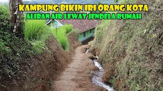 Kampung Bikin Cemburu Berat Aliran Air Ini Membuat Kampung Terasa Sangat Alami [upl. by Nylassej581]