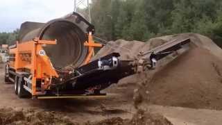 Trommel Screen  Doppstadt SM518 Plus Topsoil Application [upl. by Wilton]